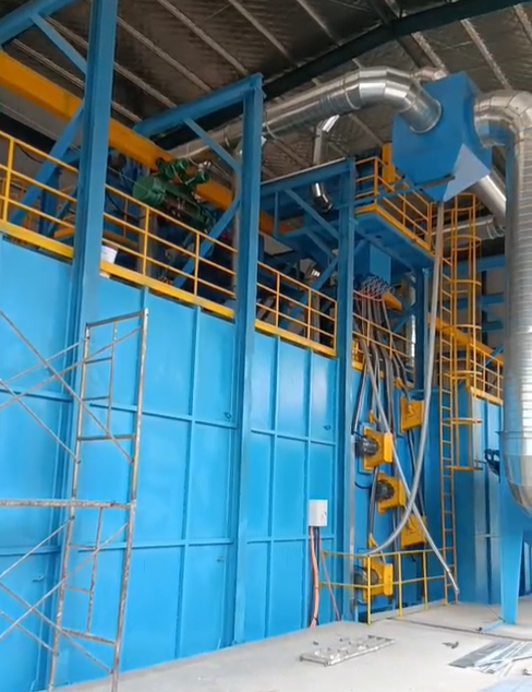 大型吊鉤通過式拋丸機 大型吊鉤通過式拋丸機
